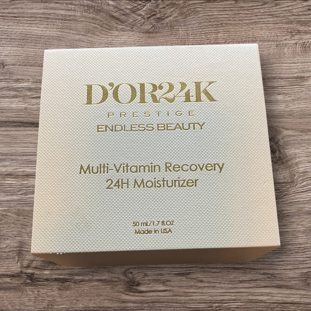 D'OR24K Multi-Vitamin Recovery 24H Moisturizer - Gold